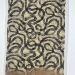 Tusser Silk - Musterd  X Black SKU6106-8