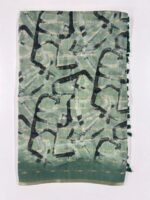 Tusser Silk -Teal X Black SKU6106-10