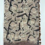 Tusser Silk Brown X Black SKU6106-13