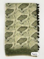 Tusser Silk - Mehandi Green SKU6061-2