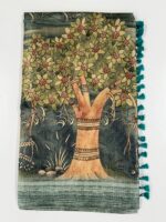 Tussar Saree- Chikku SKU6063-4