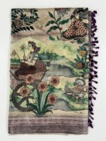 Tussar Saree- Chikku SKU6063-3