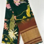Tusser Silk Bottle Green X Musterd SKU6114