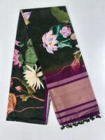 Tusser Silk  Green SKU6115